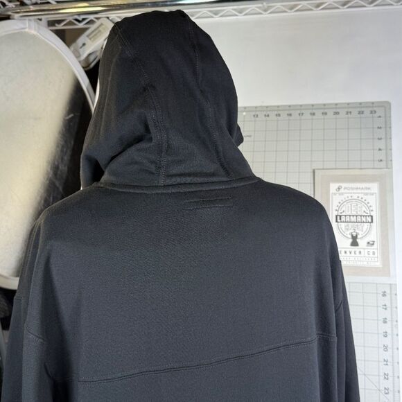 KARL LAGERFELD® PARIS | BLACK HOODED SWEATER | NEW w/ TAGS | MEN-L | - Picture 13 of 16